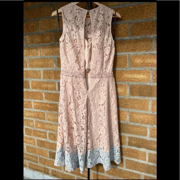 LITTLE MISTRESS ALLOVER LACE PROM SKATER DRESS 8 - Picture 3 of 13